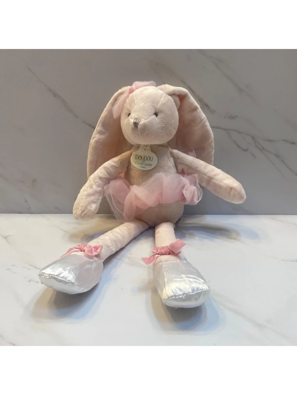Doudou et Compagnie Paris Ballerina Bunny Plush (BIN 5)